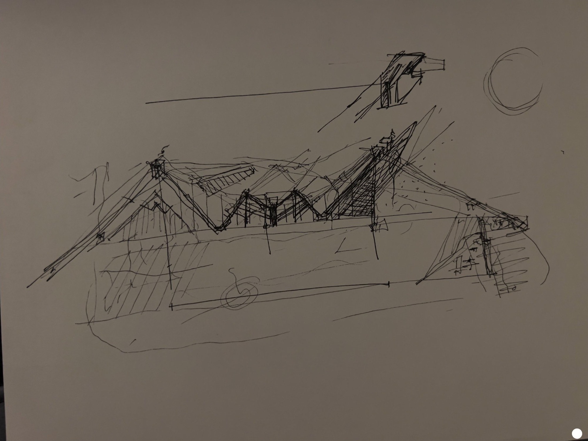 Concept Sketch, Pavilion