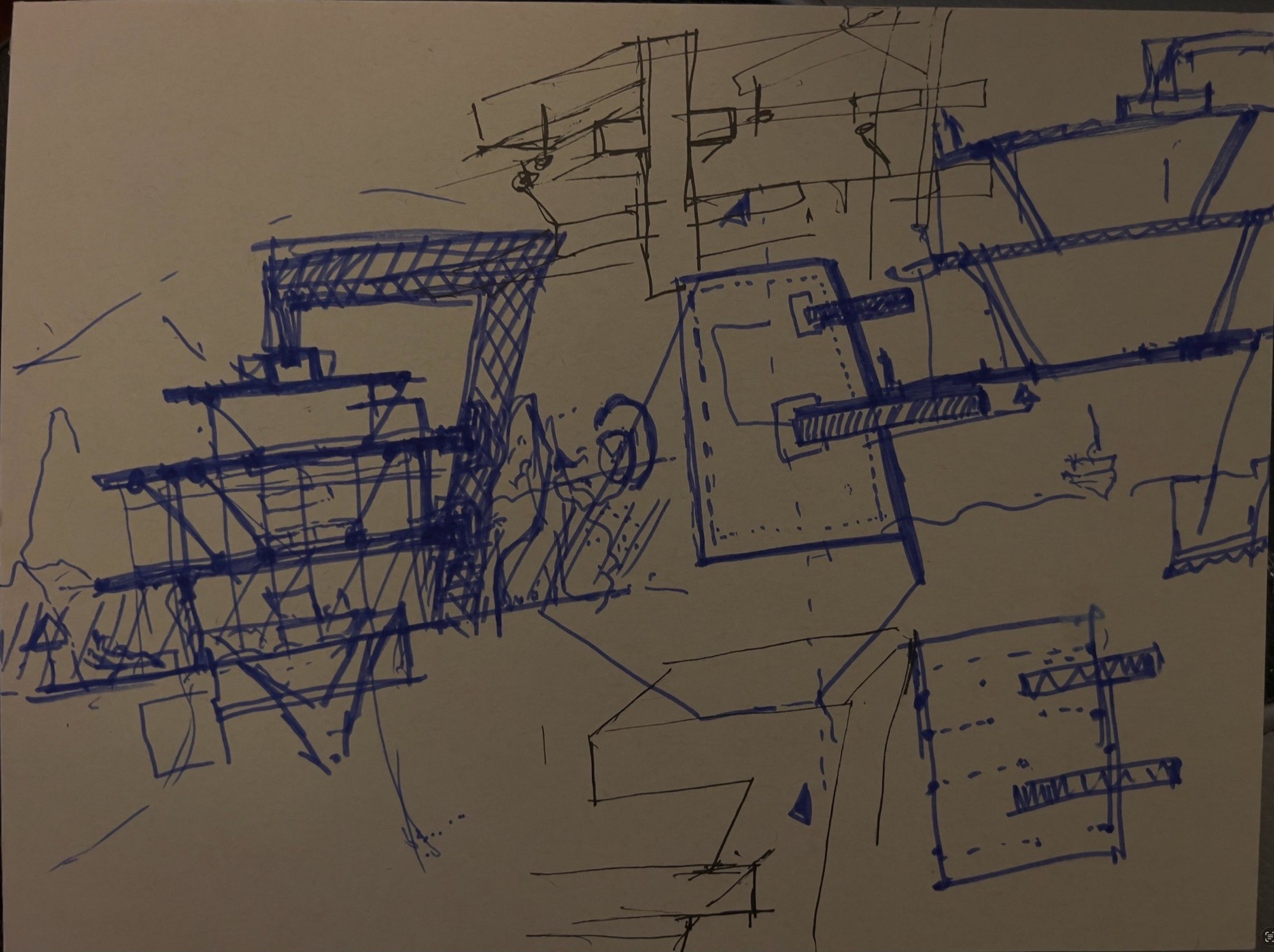 Concept Sketch, Structural Study