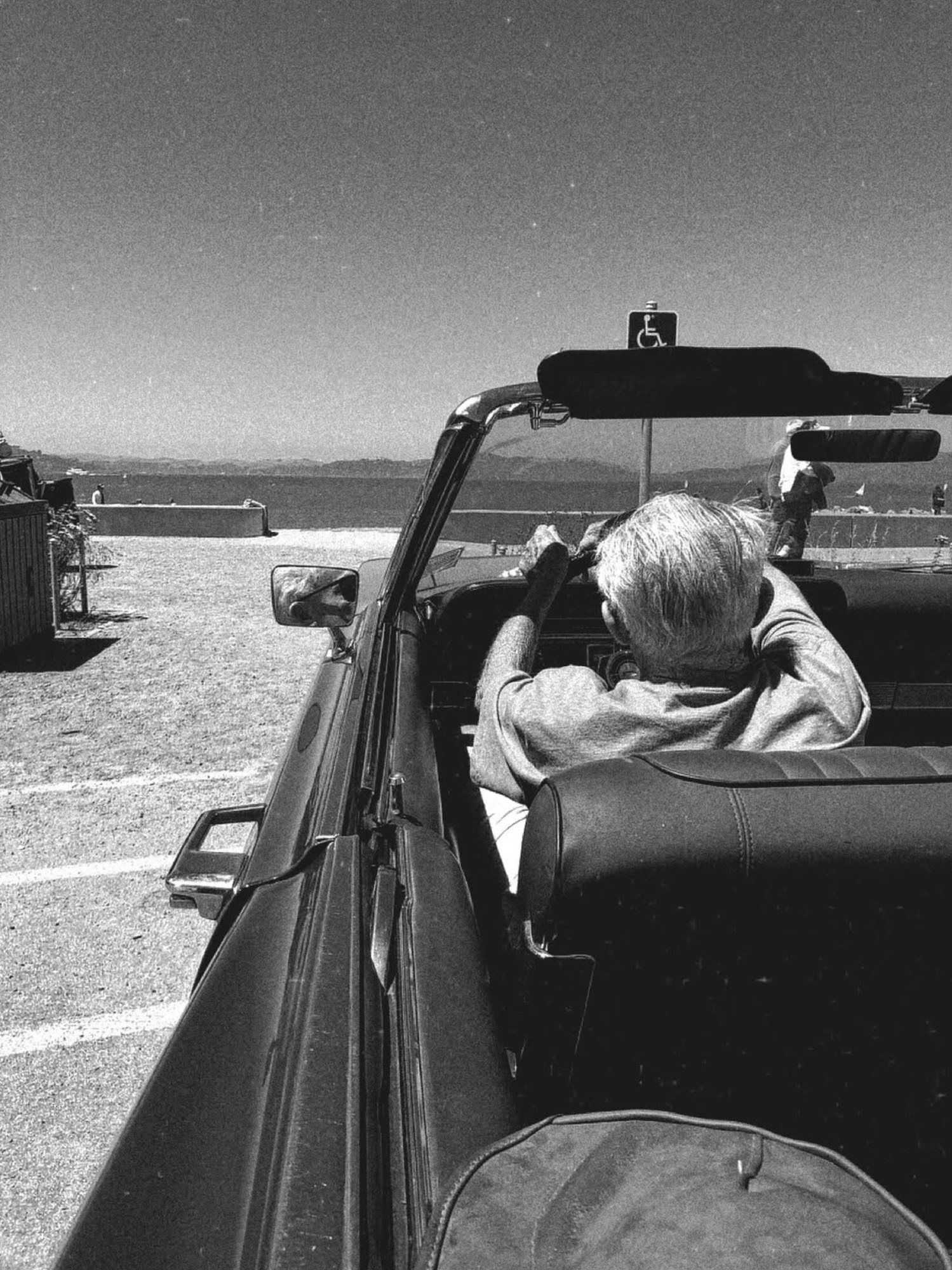 Convertible at Crissy Field